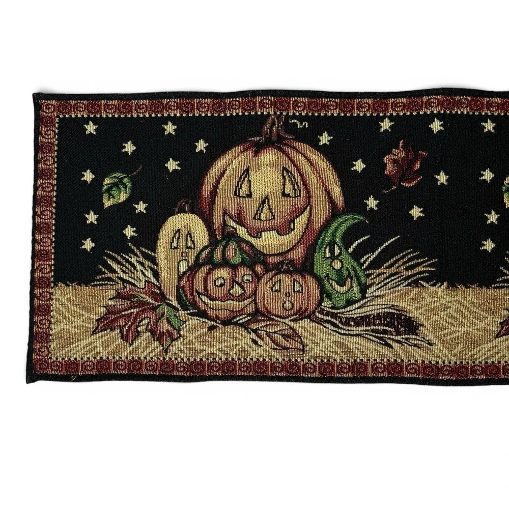 Vintage Halloween‎ Tapestry Table Runner 69